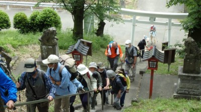 ◆熊野神社の長い階段◆